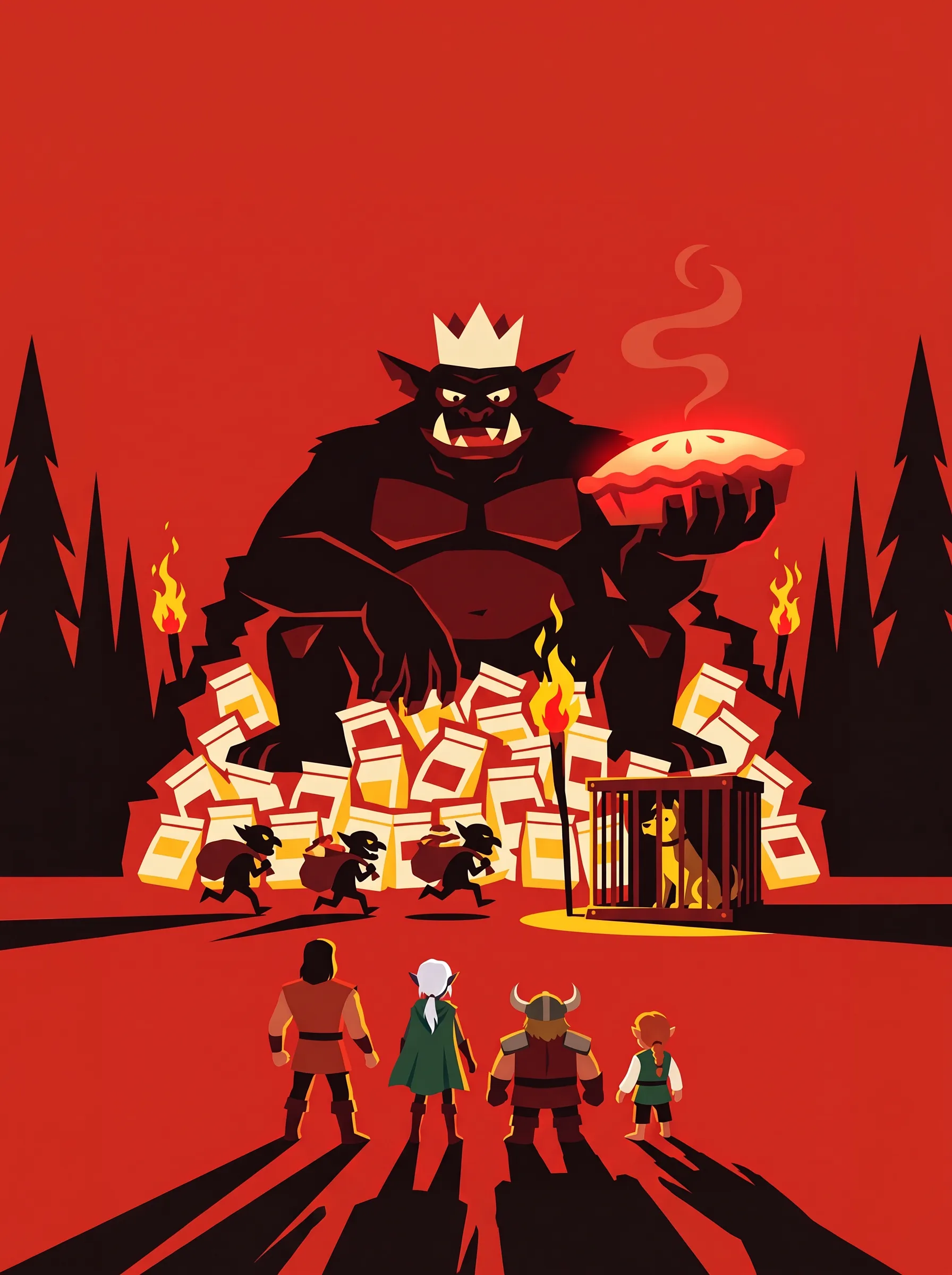 Capa: Os goblins da festa